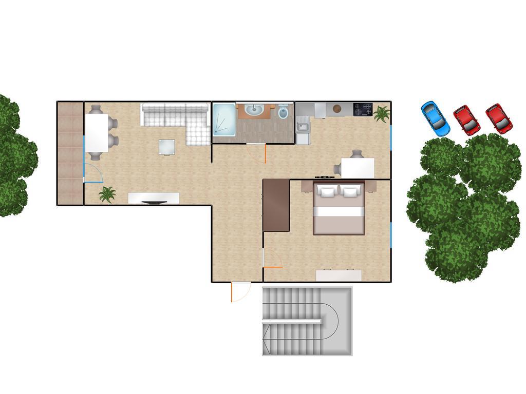 Apartament Swietojanska Гданск Стая снимка